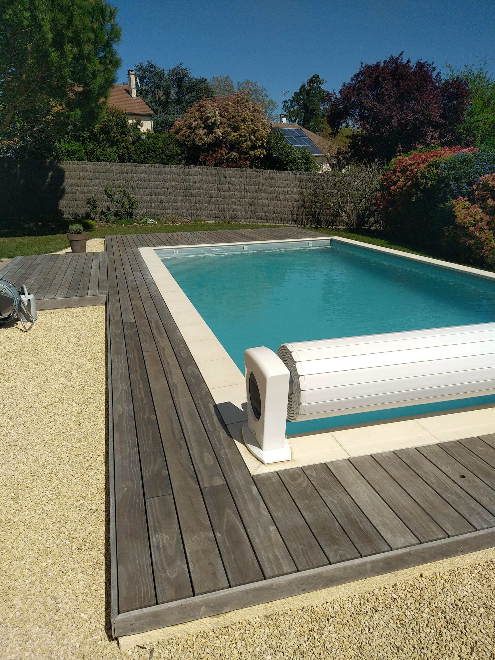 Pergola en bois autoportanteà la Roche Posay redim